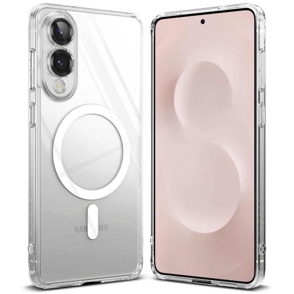 Ringke Ringke Galaxy S25 Edge Skal MagSafe Fusion Transparent - Teknikhallen.se