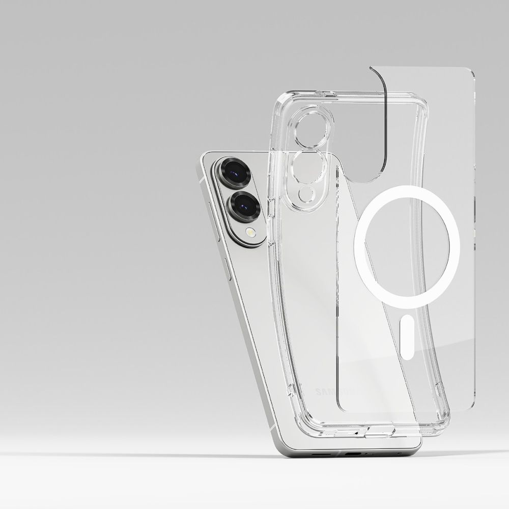 Ringke Ringke Galaxy S25 Edge Skal MagSafe Fusion Transparent - Teknikhallen.se