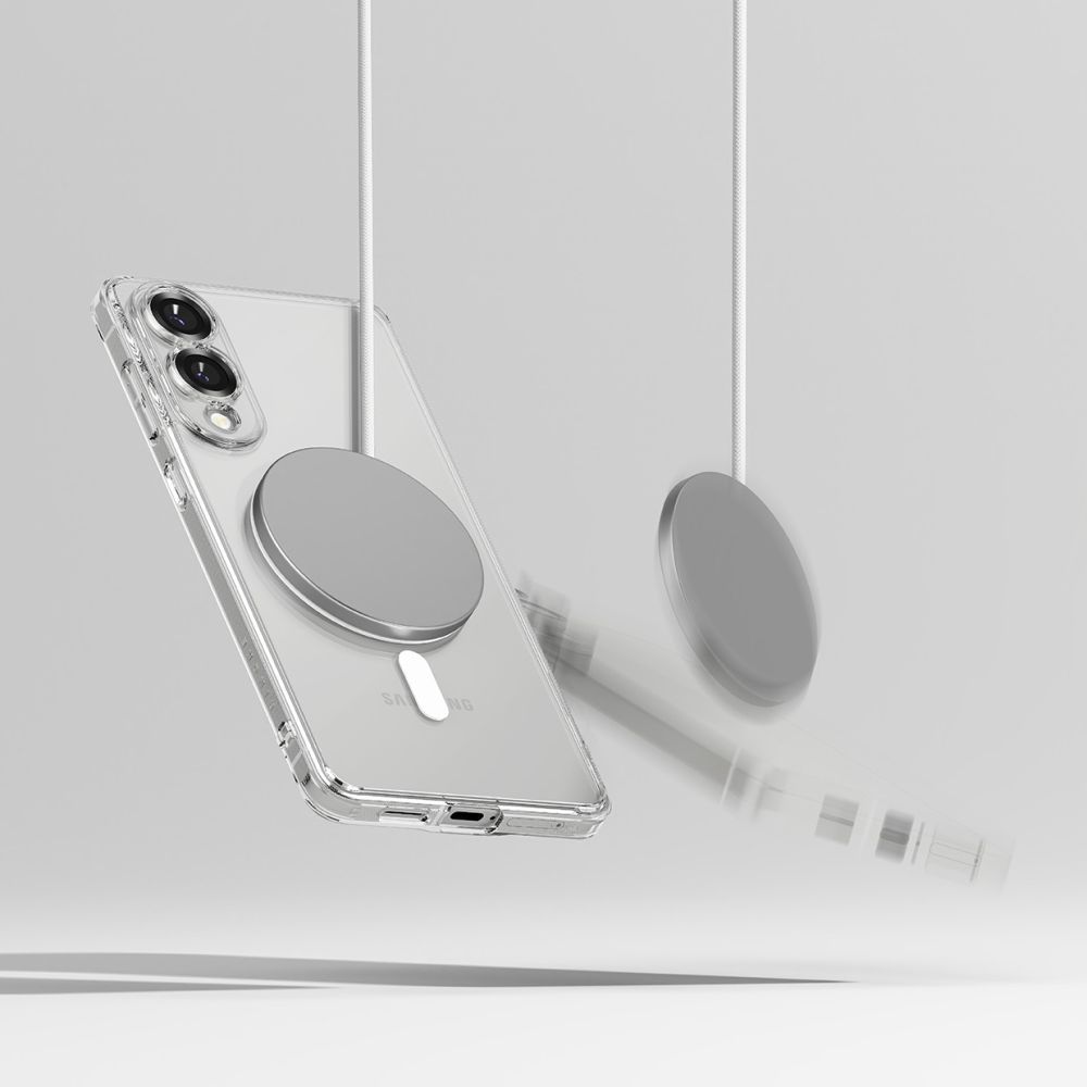 Ringke Ringke Galaxy S25 Edge Skal MagSafe Fusion Transparent - Teknikhallen.se