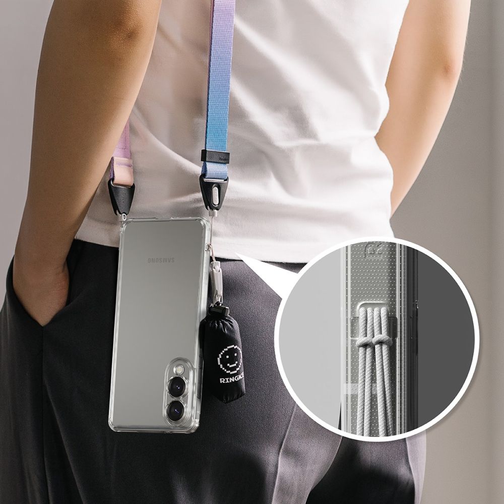 Ringke Ringke Samsung Galaxy S25 Edge Skal Fusion Transparent - Teknikhallen.se