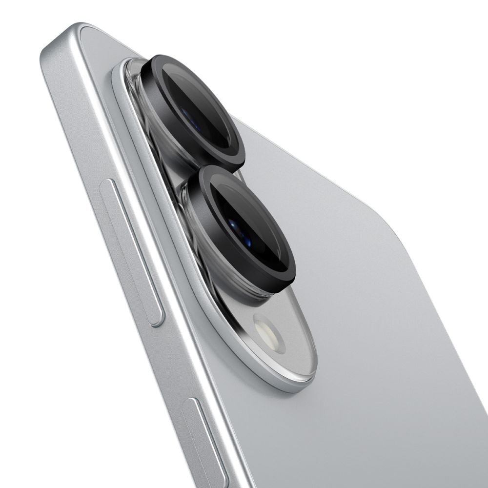 Spigen Spigen Galaxy S25 Edge 2-PACK Linsskydd GLAS.tR 