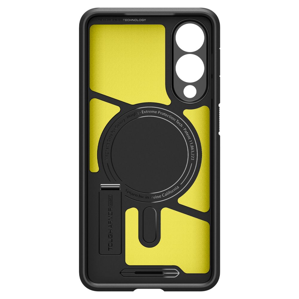 Spigen Spigen Galaxy S25 Edge Skal MagSafe Tough Armor Svart - Teknikhallen.se