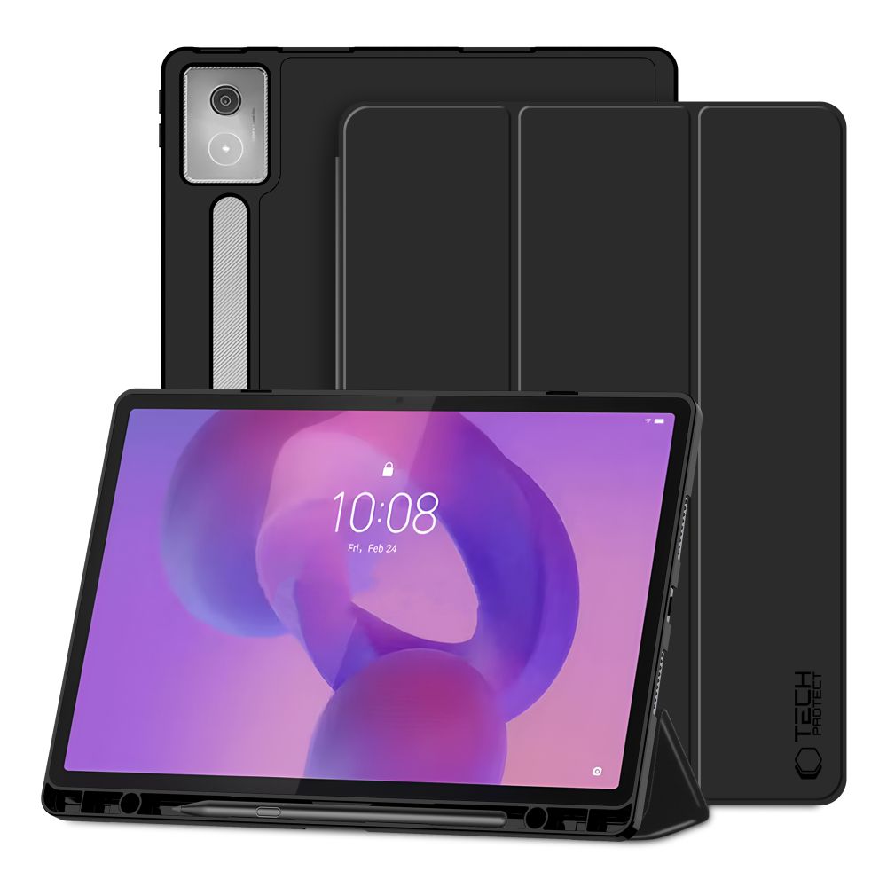 Tech-Protect Tech-Protect Lenovo Idea Tab Pro Fodral SC Pennhållare Svart - Teknikhallen.se