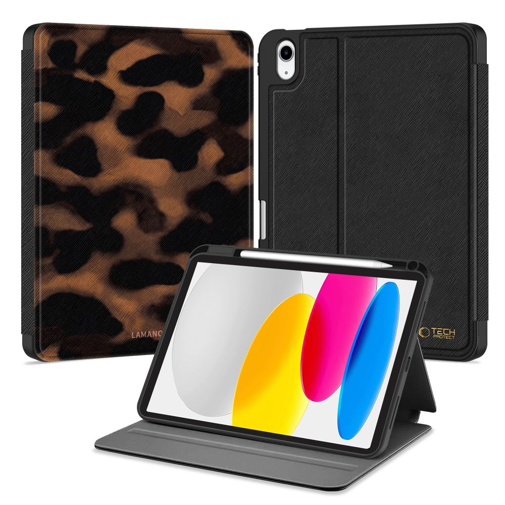 Tech-Protect Tech-Protect iPad 11 2025 / iPad 10.9 2022 Fodral Lamano Panther - Teknikhallen.se