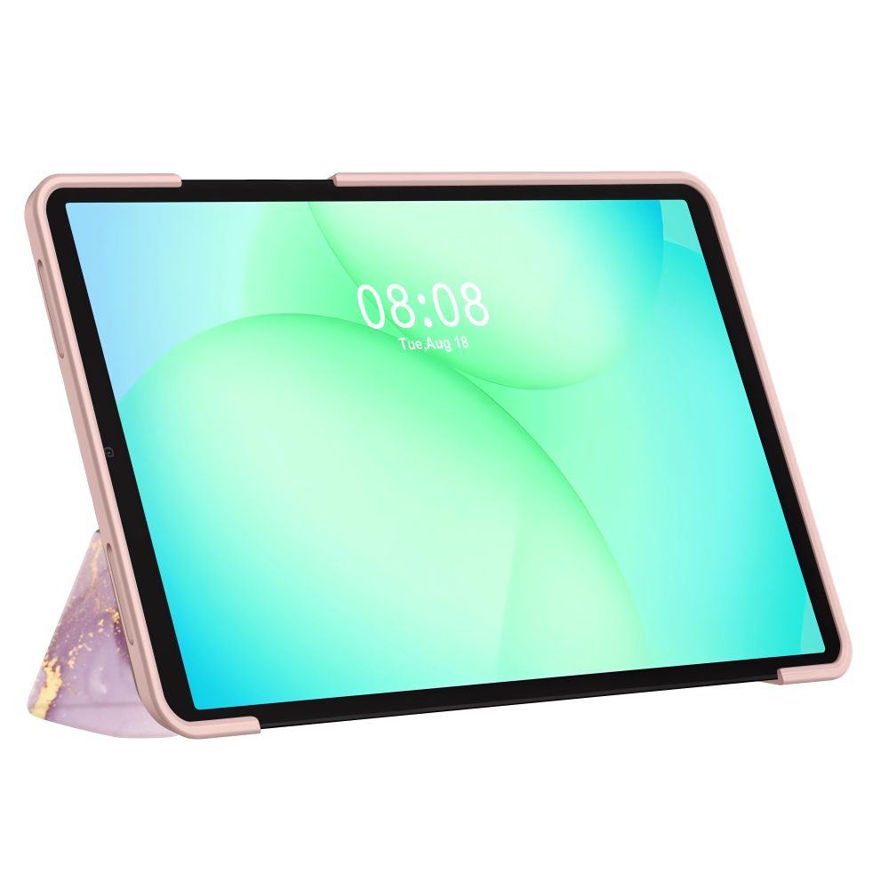 Tech-Protect Tech-Protect Galaxy Tab A11 Plus/A9 Plus Fodral SmartCase Marble - Teknikhallen.se