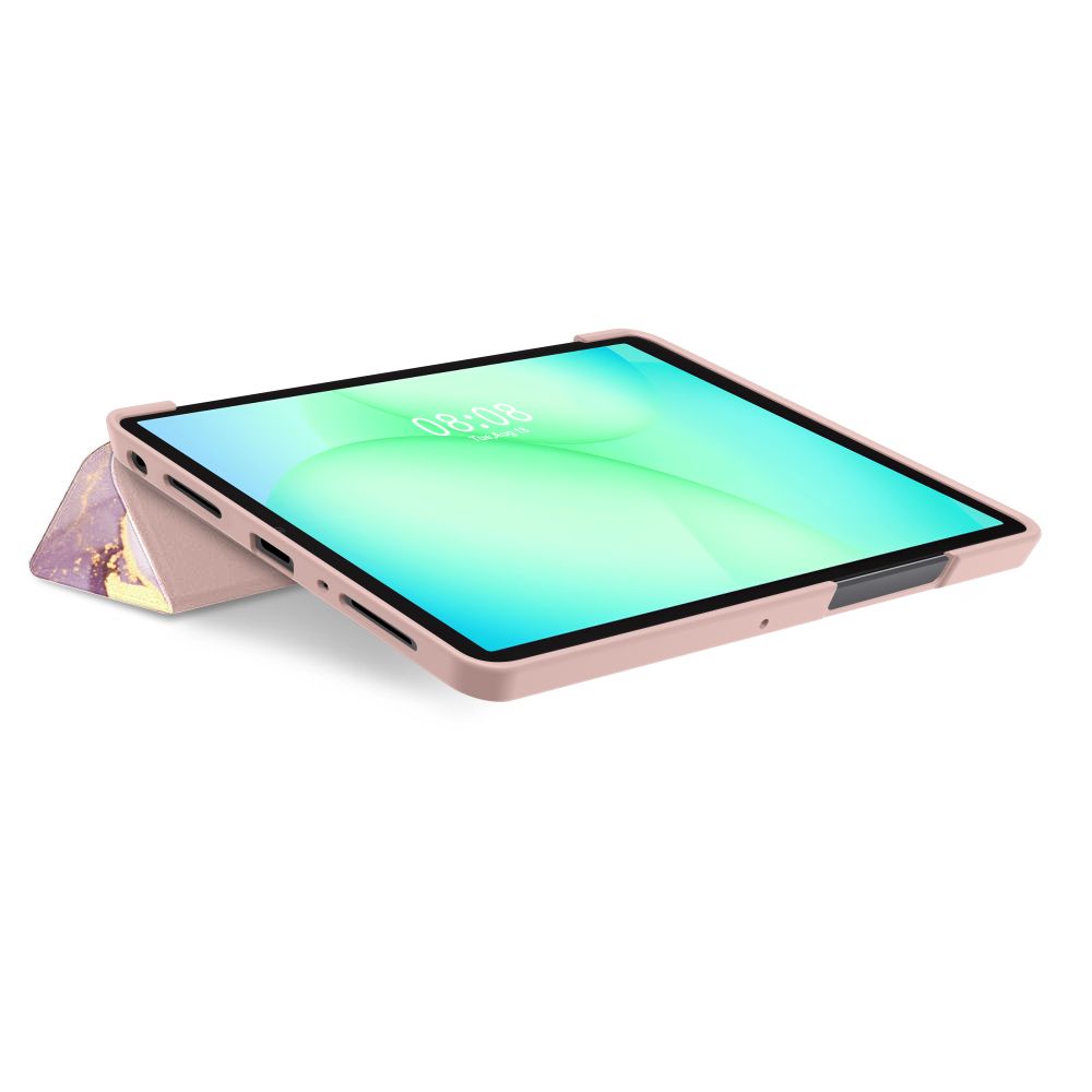 Tech-Protect Tech-Protect Galaxy Tab A11 Plus/A9 Plus Fodral SmartCase Marble - Teknikhallen.se