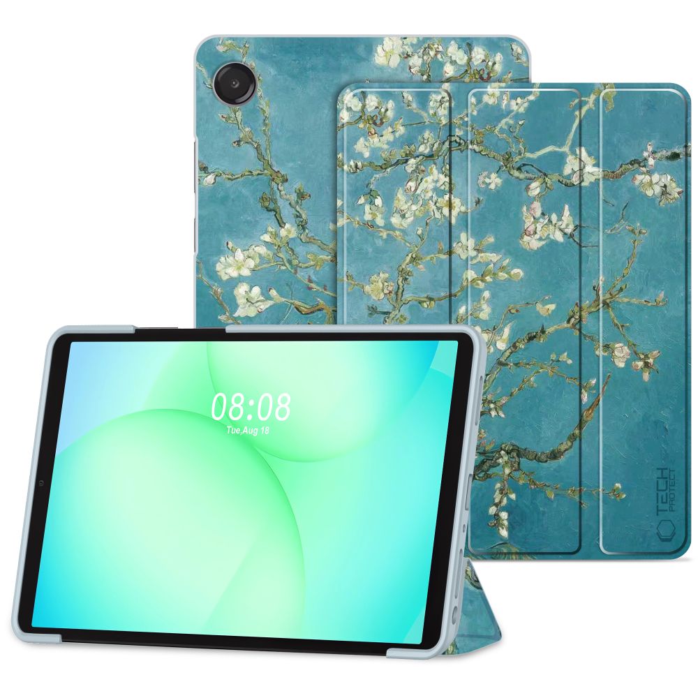 Tech-Protect Tech-Protect Galaxy Tab A11 Plus/A9 Plus Fodral SmartCase Sakura - Teknikhallen.se
