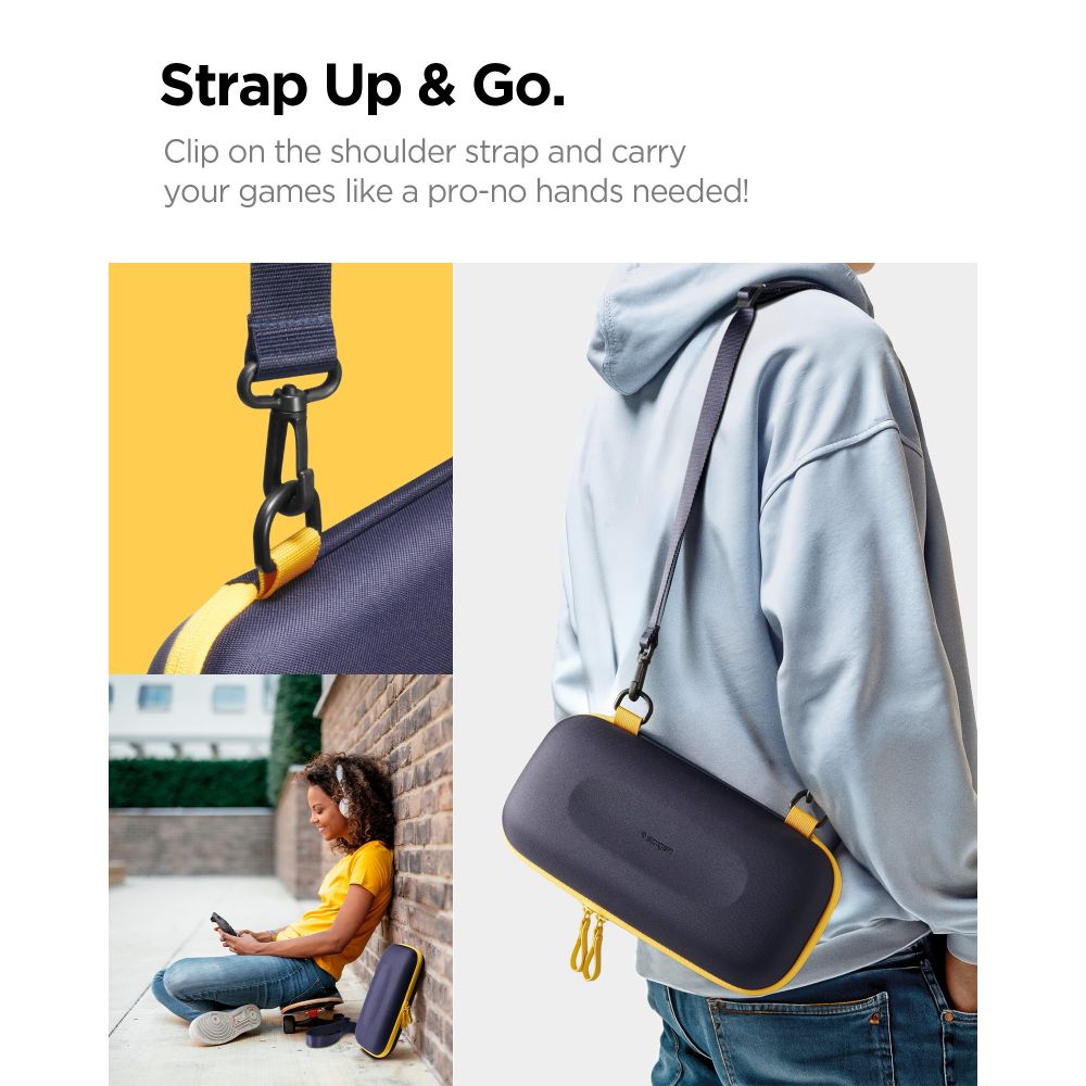 Spigen Spigen Nintendo Switch 2 Förvaringsväska Nano Pop Blueberry Navy - Teknikhallen.se