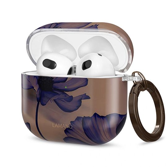 Tech-Protect Tech-Protect AirPods 4 Skal Lamano Velvet Night - Teknikhallen.se