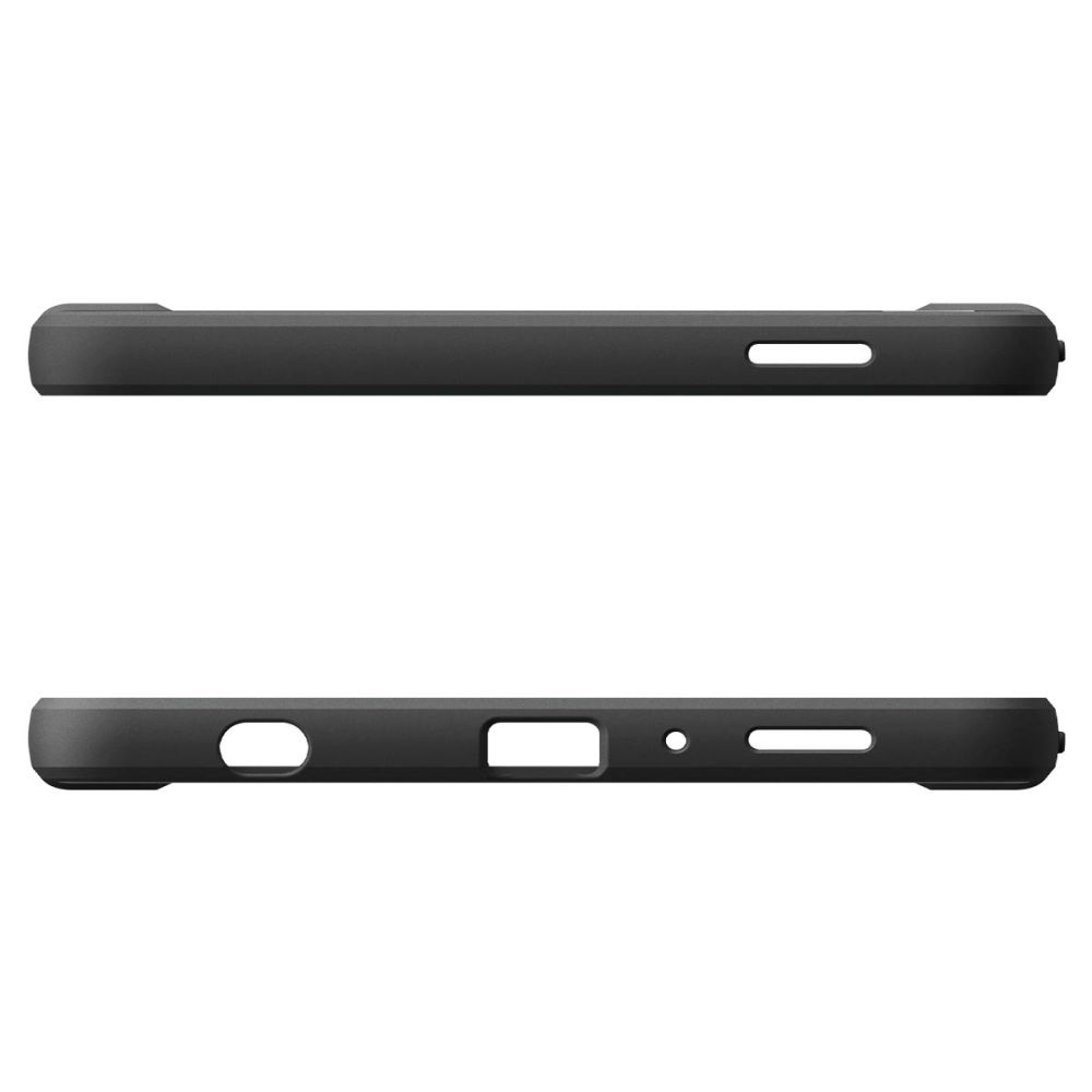 Spigen Spigen Galaxy Tab A11 Skal Rugged Armor Matt Svart - Teknikhallen.se