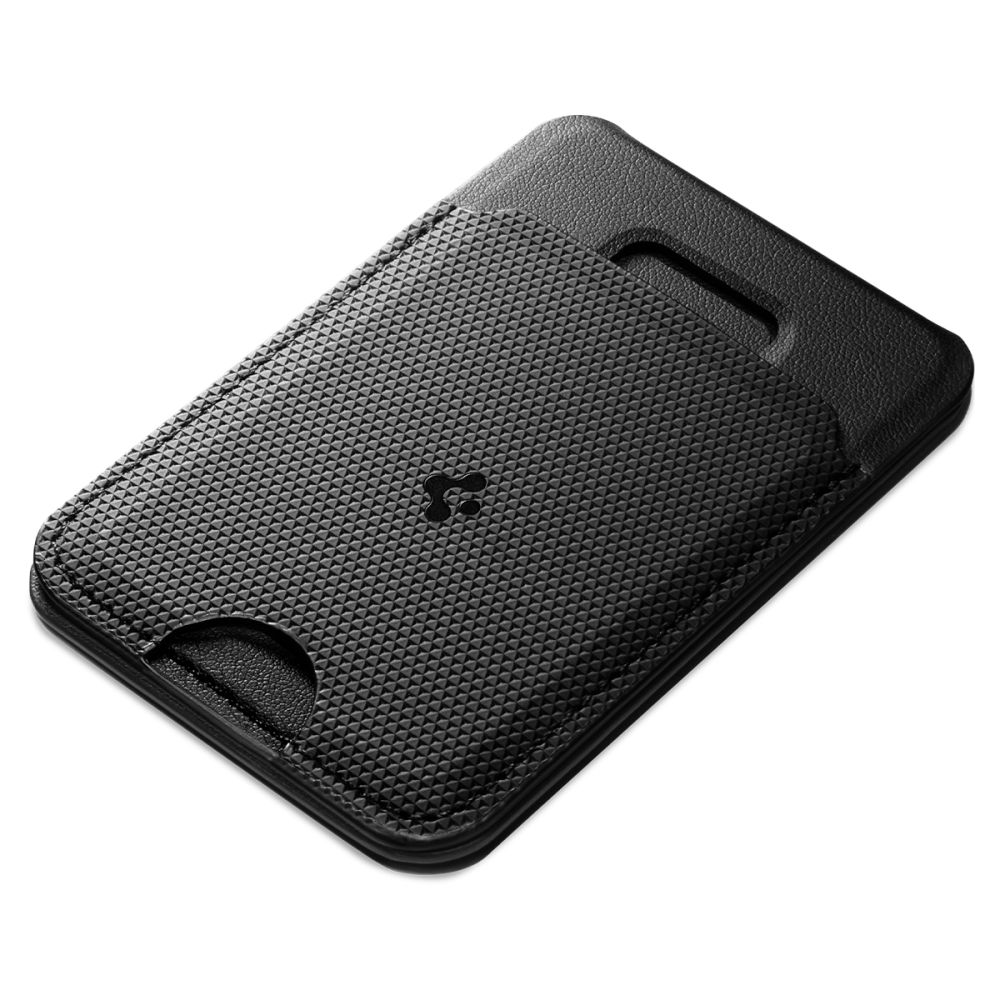 Spigen Spigen Magnetsik MagSafe Korthållare Slim Fold Tripod Svart - Teknikhallen.se