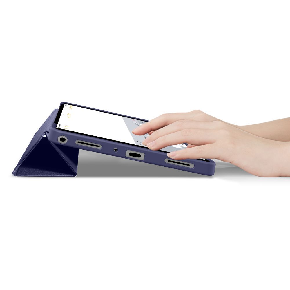 Tech-Protect Tech-Protect Galaxy Tab A11 Plus/A9 Plus Fodral SmartCase Navy - Teknikhallen.se