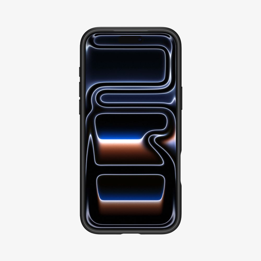 Spigen Spigen iPhone 17 Pro Max Skal MagSafe Ultra Hybrid Svart / Orange - Teknikhallen.se