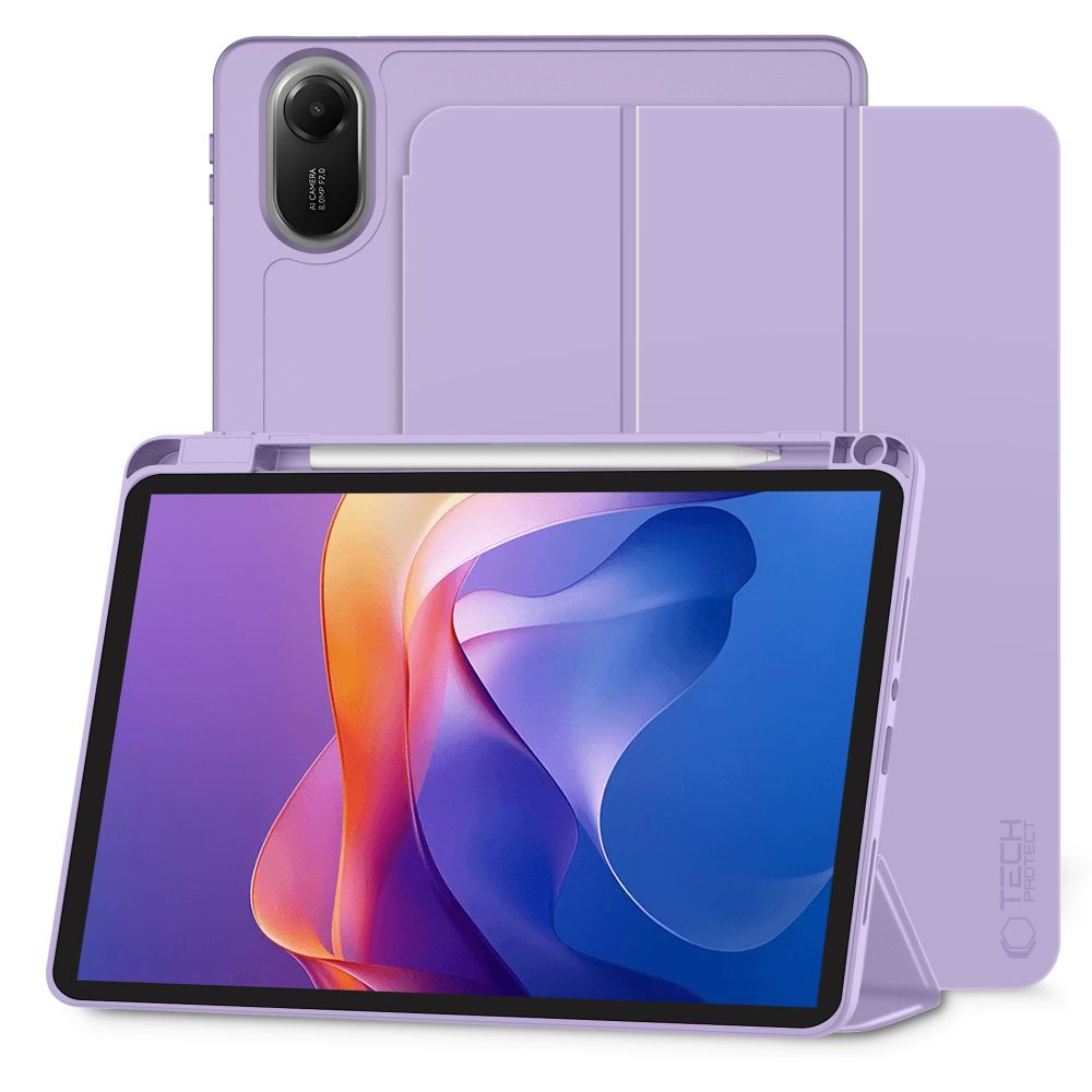 Tech-Protect Tech-Protect Xiaomi Redmi Pad 2 Fodral SC Pennhållare Violet - Teknikhallen.se