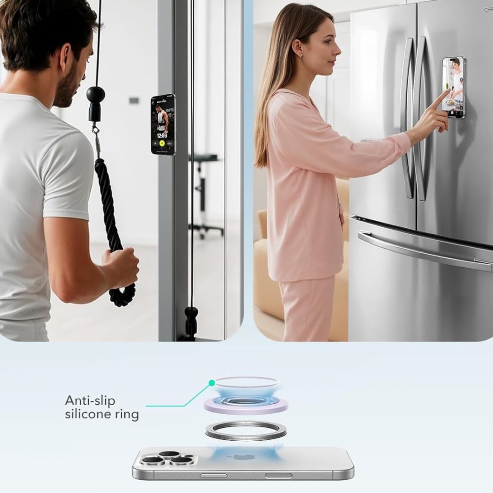 ESR ESR Magnetisk MagSafe Ringhållare HaloLock Lavender - Teknikhallen.se