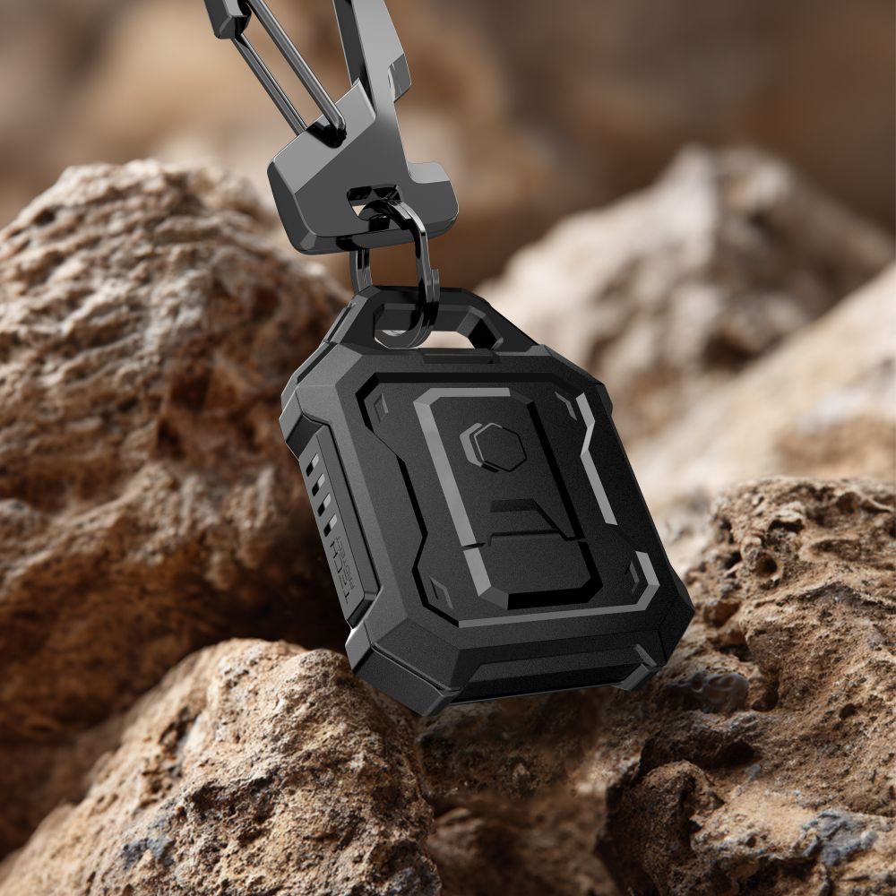 Tech-Protect Tech-Protect Apple AirTag Hållare Kevlar Pro Svart - Teknikhallen.se