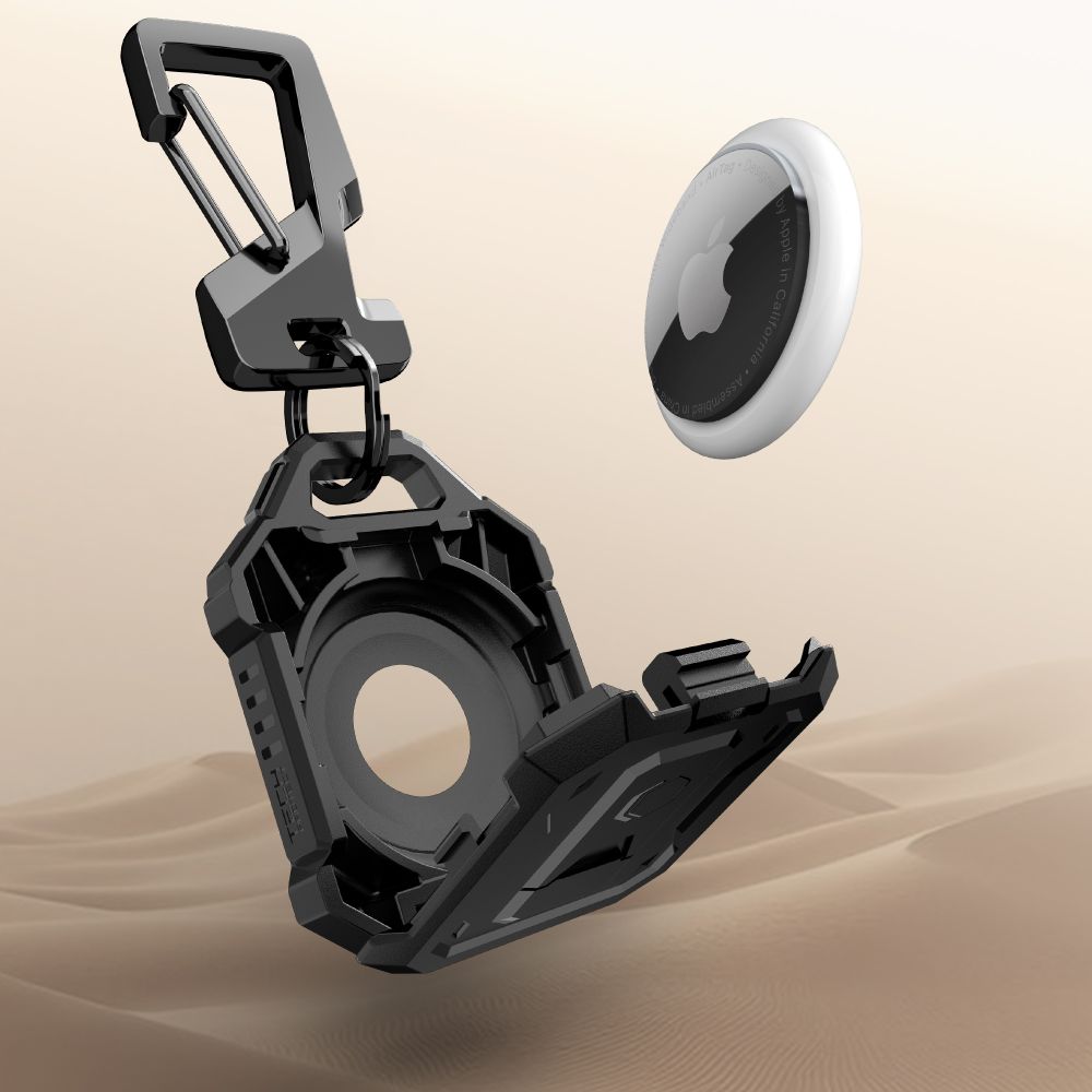 Tech-Protect Tech-Protect Apple AirTag Hållare Kevlar Pro Svart - Teknikhallen.se