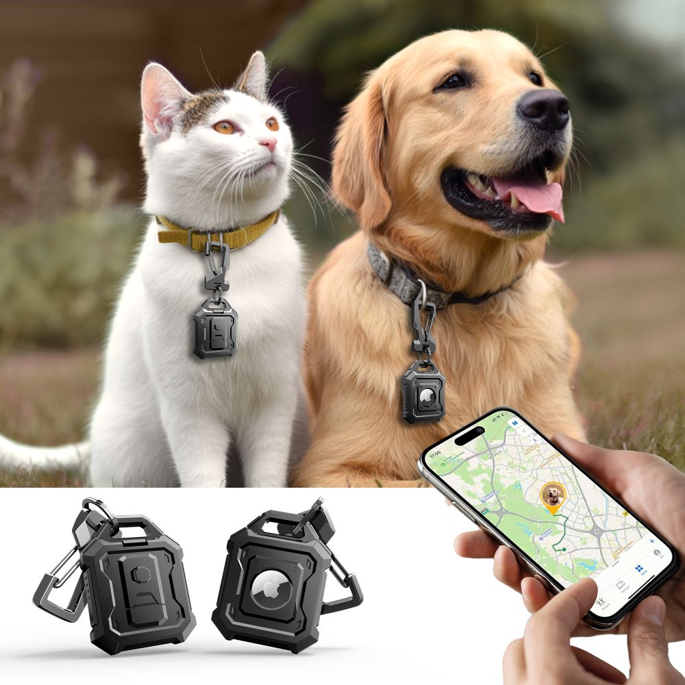 Tech-Protect Tech-Protect Apple AirTag Hållare Kevlar Pro Svart - Teknikhallen.se