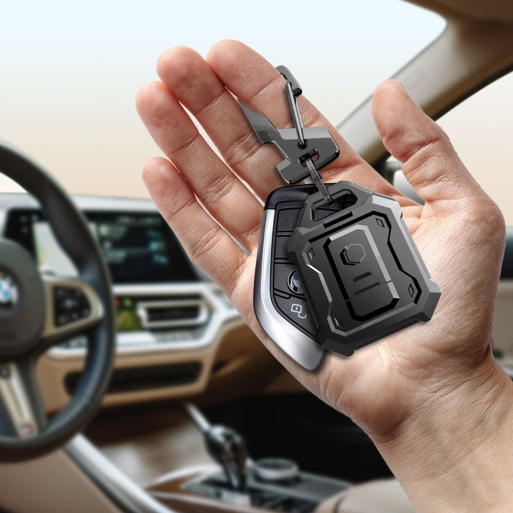 Tech-Protect Tech-Protect Apple AirTag Hållare Kevlar Pro Svart - Teknikhallen.se