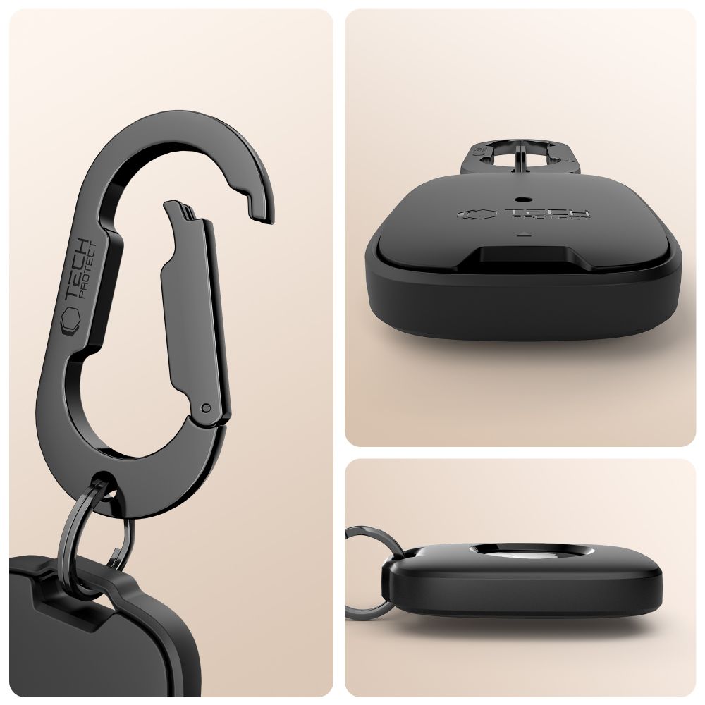 Tech-Protect Tech-Protect Apple AirTag Hållare Velar Svart - Teknikhallen.se