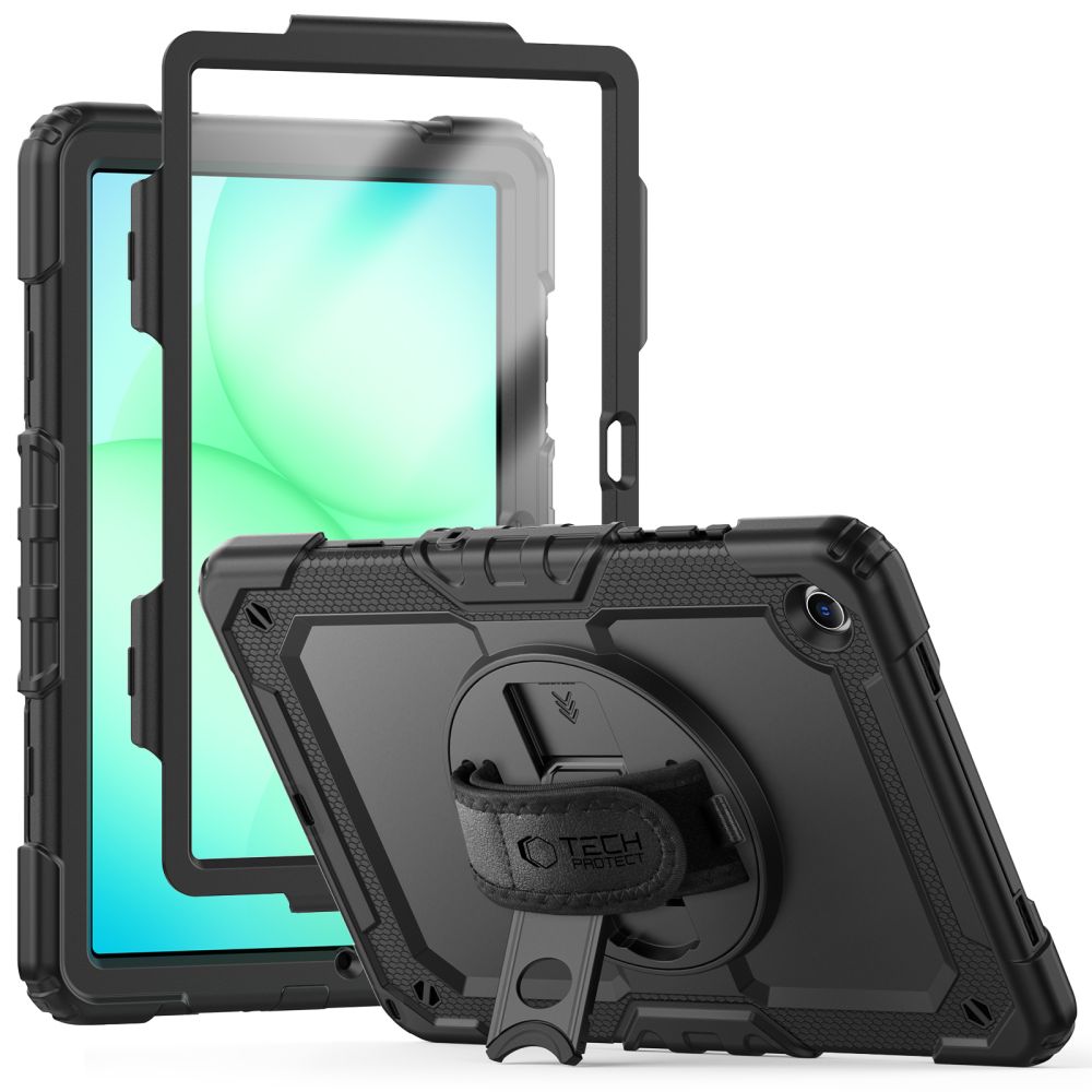 Tech-Protect Tech-Protect Galaxy Tab A11 Plus / A9 Plus Skal 360 Solid Svart - Teknikhallen.se