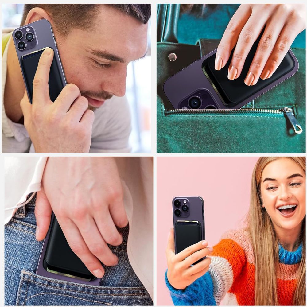 Tech-Protect Tech-Protect Magnetisk MagSafe Korthållare Orange - Teknikhallen.se