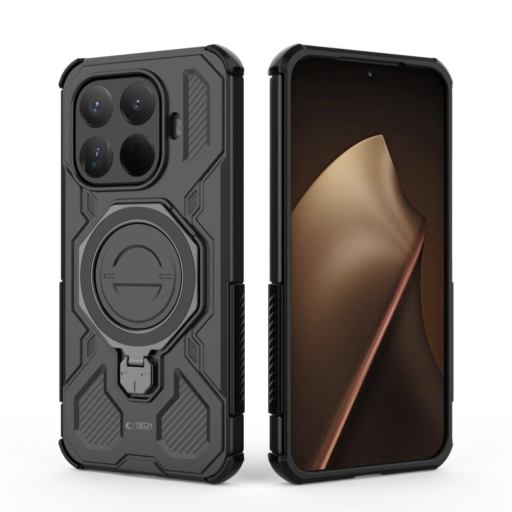 Tech-Protect Tech-Protect Xiaomi 15T Pro Skal MagSafe TacticStand Matt Svart - Teknikhallen.se