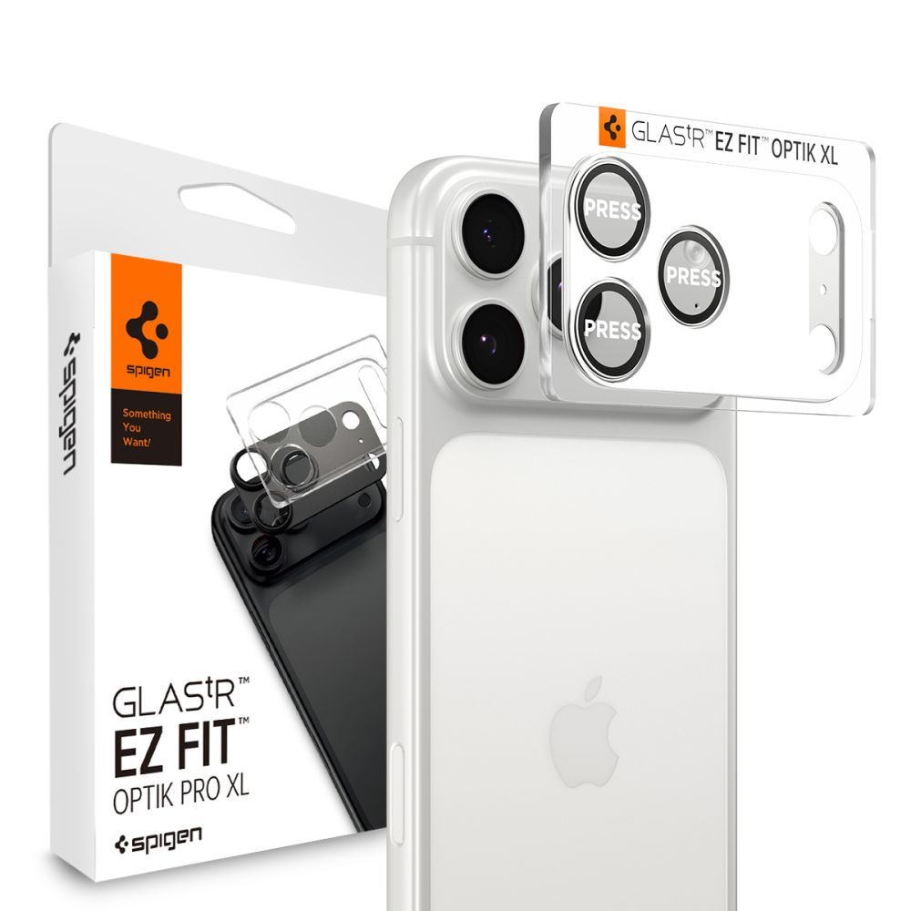Spigen Spigen iPhone 17 Pro Max Linsskydd Optik Pro GLAS.tR 