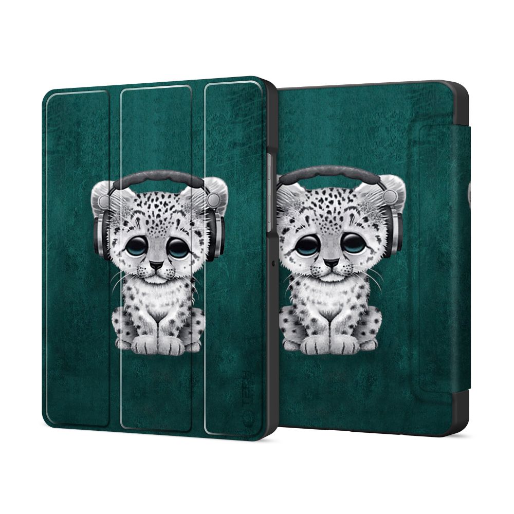 Tech-Protect Tech-Protect Samsung Galaxy Tab A11/A9 Fodral SmartCase Sad Cat - Teknikhallen.se