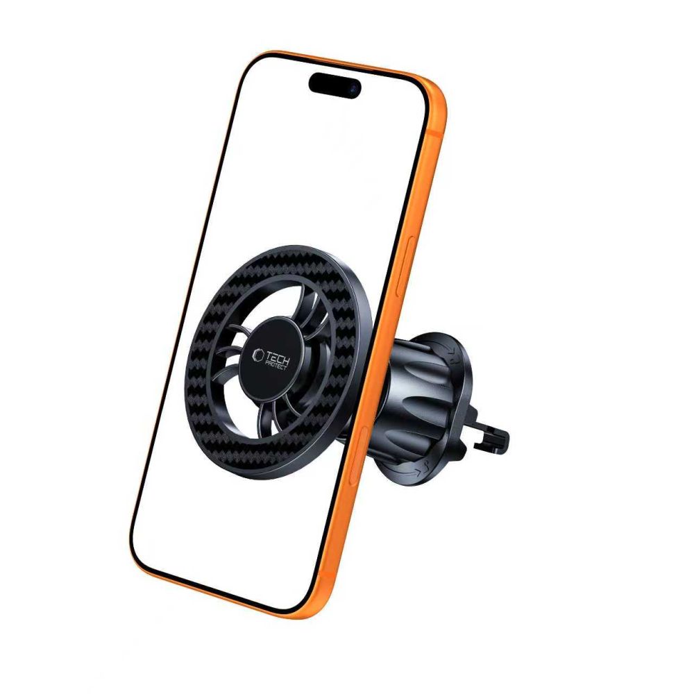 Tech-Protect Tech-Protect MagSafe Mobilhållare För Luftventil Carbon Svart - Teknikhallen.se