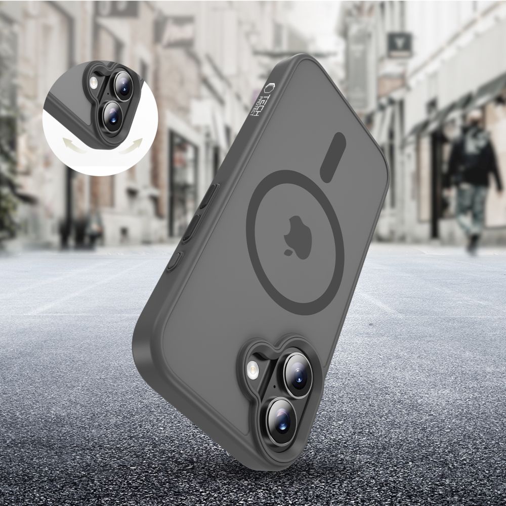 Tech-Protect Tech-Protect iPhone 17 Skal MagSafe MagMat Crayon Grey - Teknikhallen.se