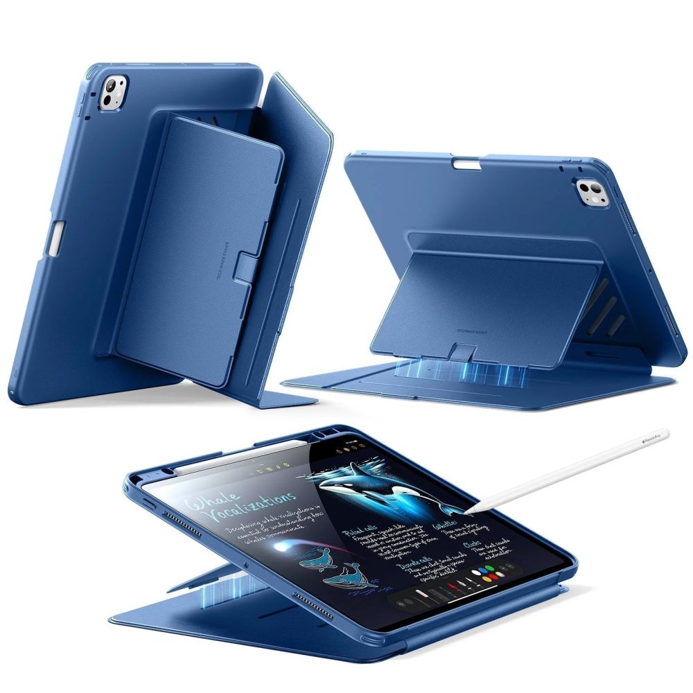 ESR ESR iPad Pro 11 2025/2024 Fodral Flip Hybrid Navy Blue - Teknikhallen.se