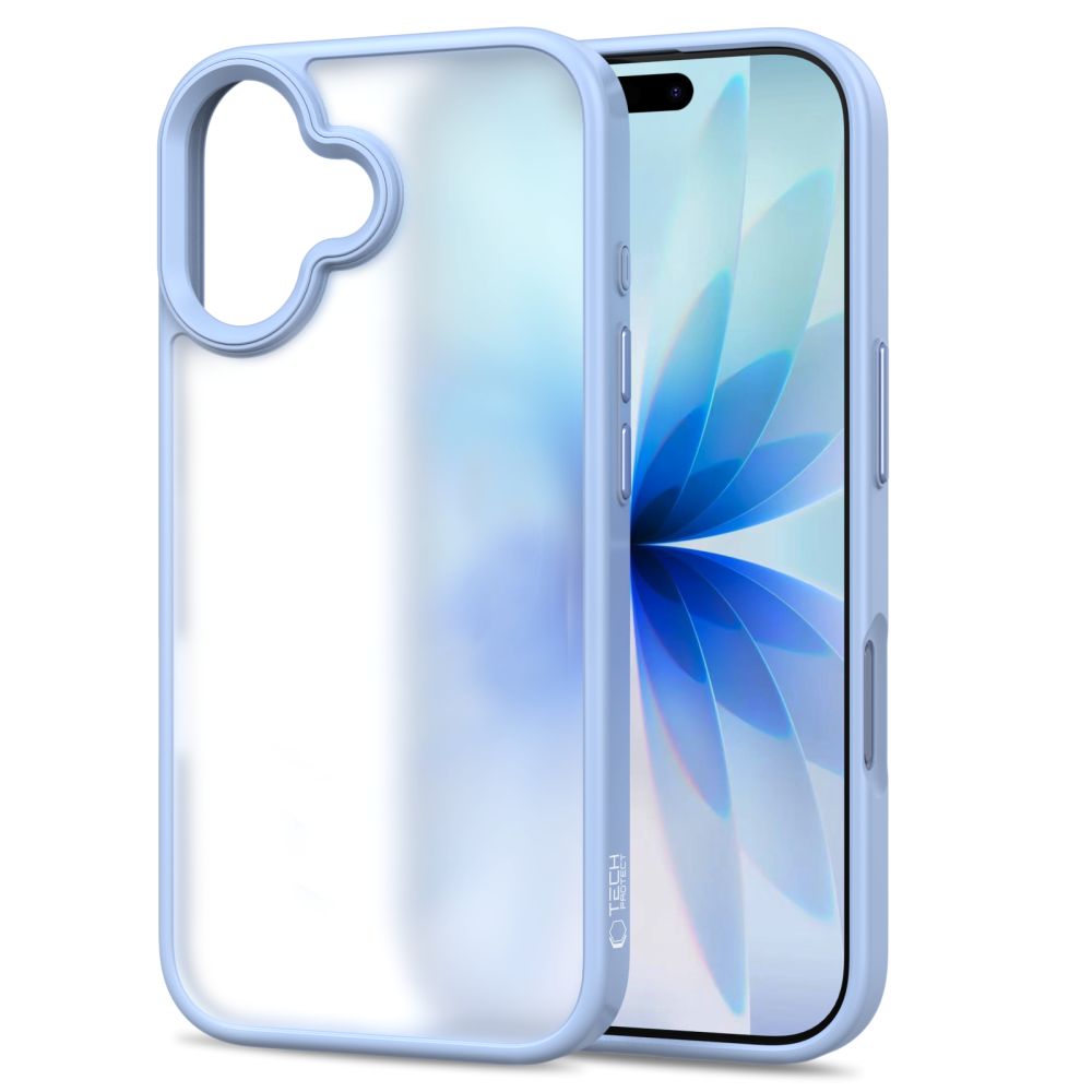 Tech-Protect Tech-Protect iPhone 17 Skal MagMat Mist Blue - Teknikhallen.se