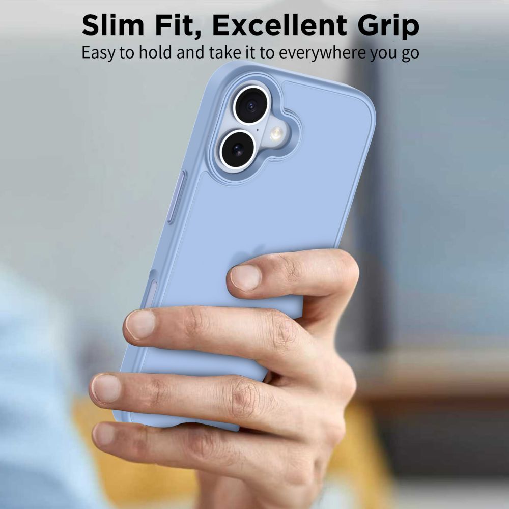 Tech-Protect Tech-Protect iPhone 17 Skal MagMat Mist Blue - Teknikhallen.se