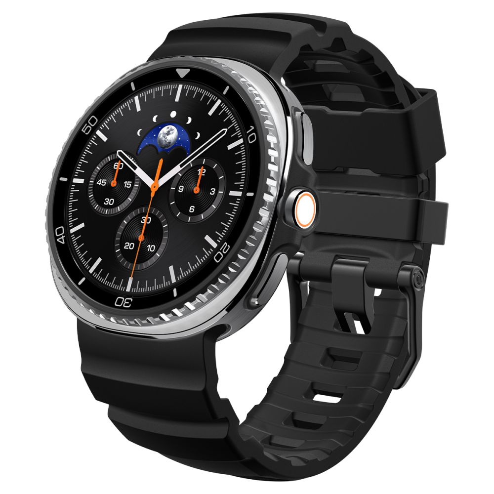 Spigen Spigen Galaxy Watch 8 40/44/46 mm Armband Svart - Teknikhallen.se