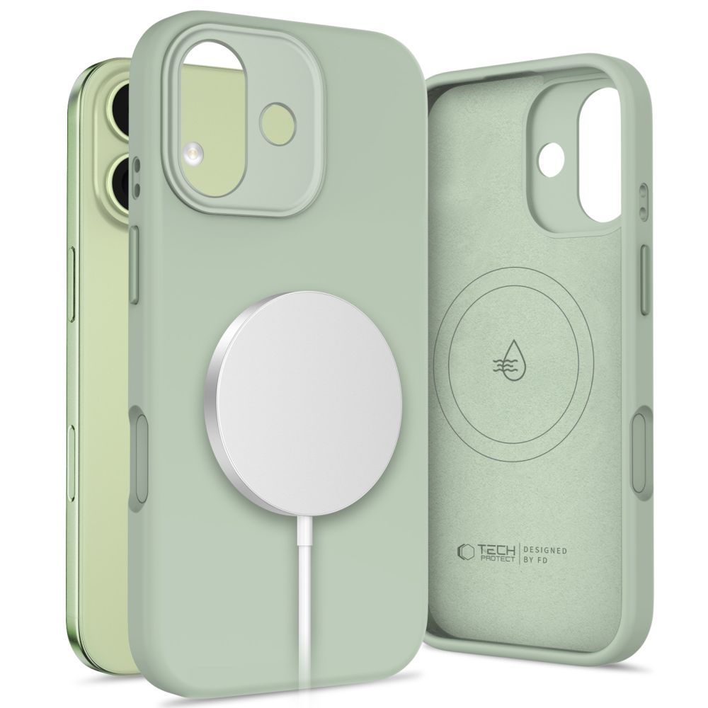 Tech-Protect Tech-Protect iPhone 17 Skal MagSafe Uniq Sage - Teknikhallen.se