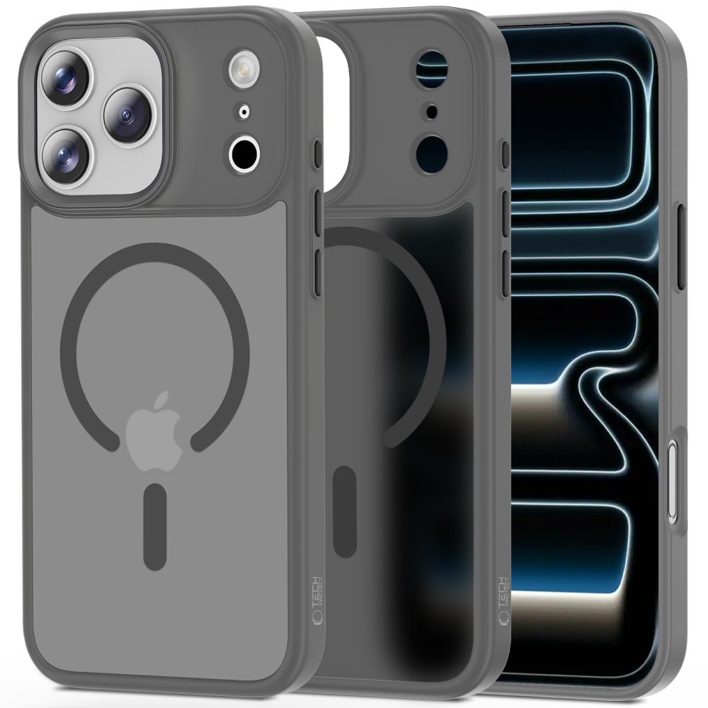 Tech-Protect Tech-Protect iPhone 17 Pro Max Skal MagSafe MagMat Crayon Grey - Teknikhallen.se