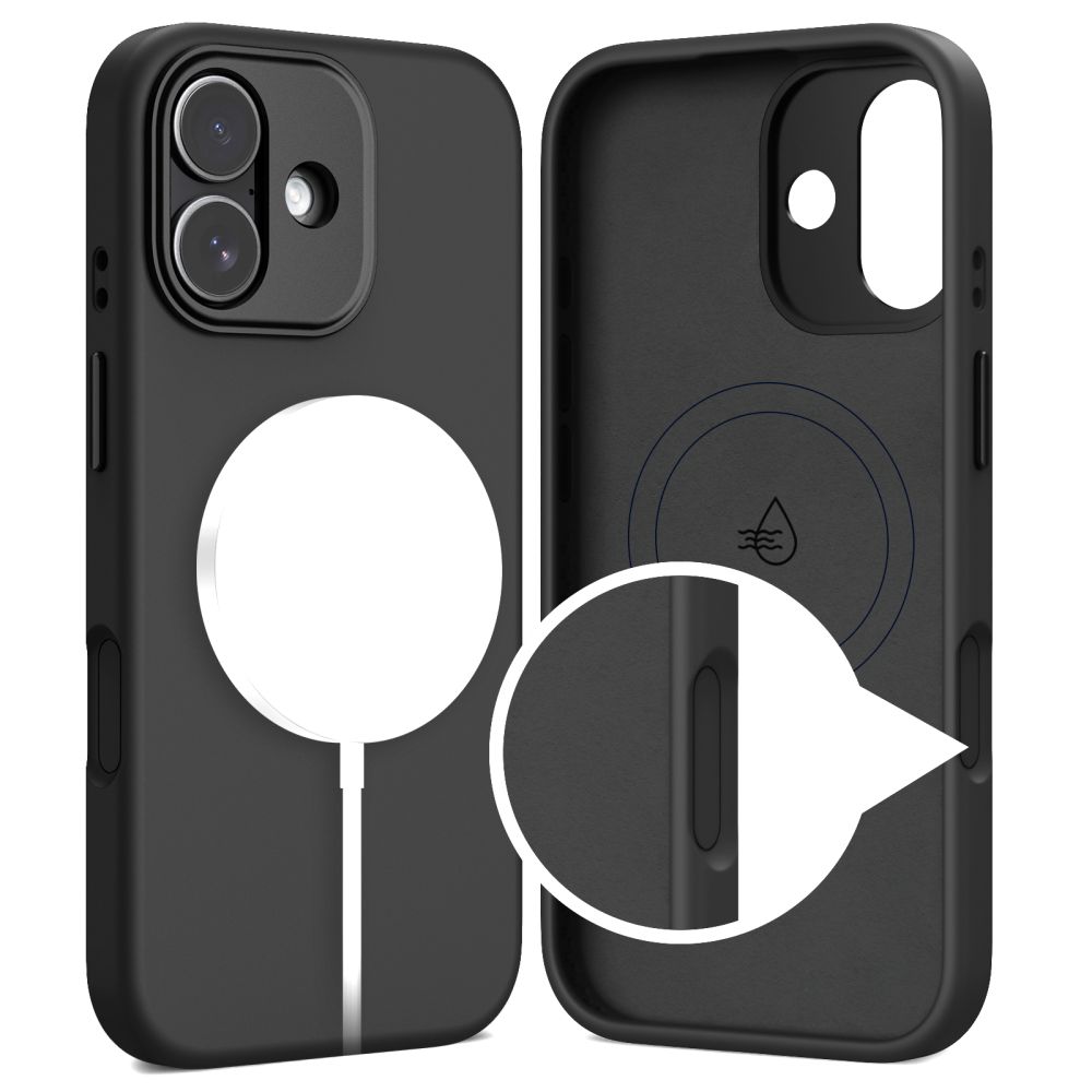 Tech-Protect Tech-Protect iPhone 17 Skal MagSafe Uniq Svart - Teknikhallen.se