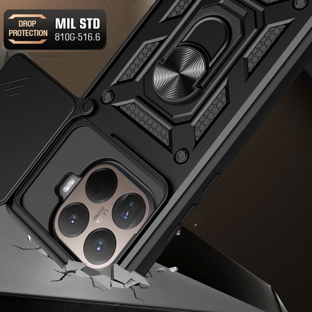 Tech-Protect Tech-Protect Xiaomi 15T Pro Skal CamShield Pro Svart - Teknikhallen.se