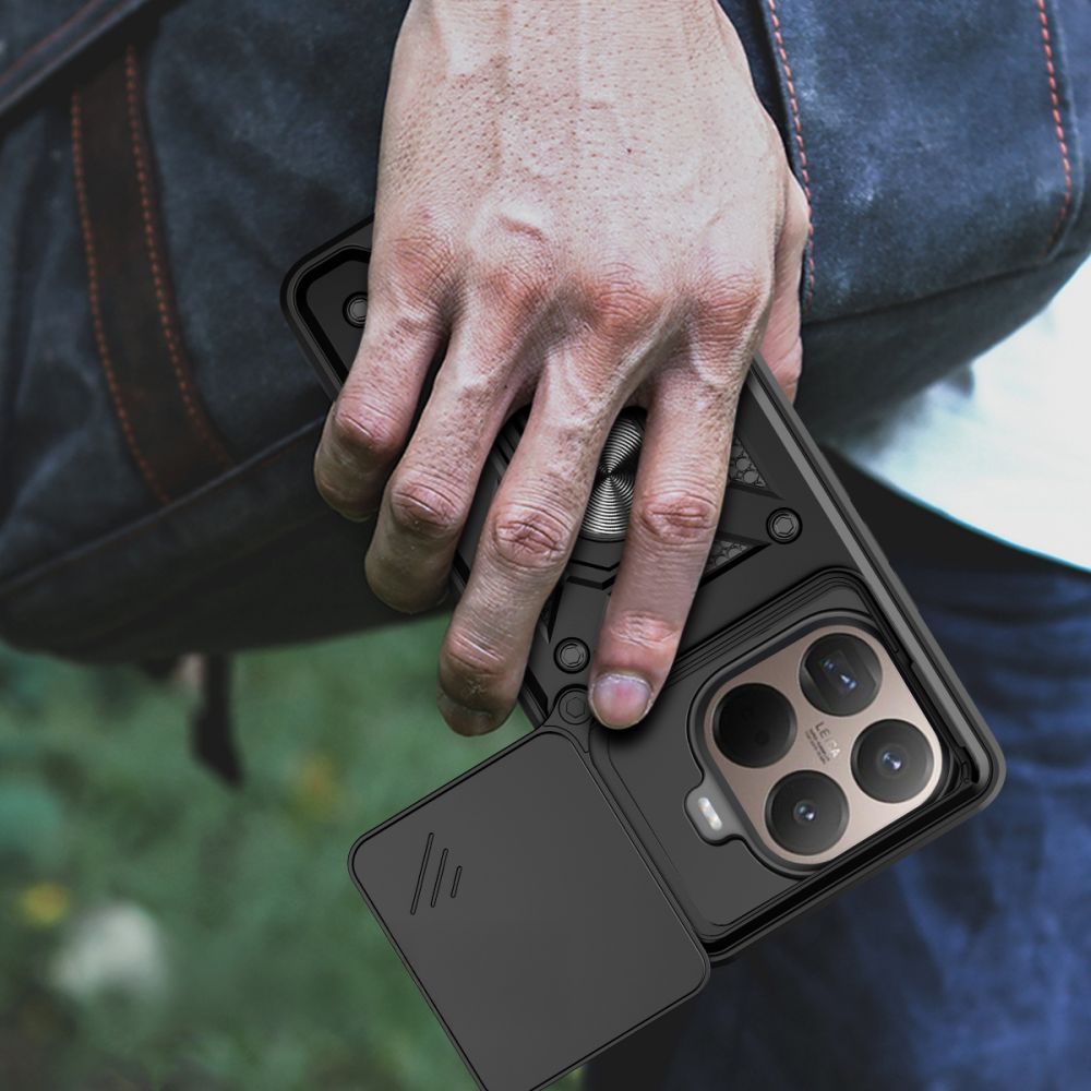 Tech-Protect Tech-Protect Xiaomi 15T Pro Skal CamShield Pro Svart - Teknikhallen.se