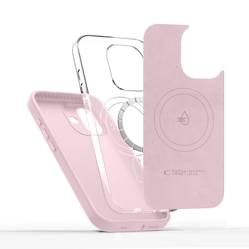 Tech-Protect Tech-Protect iPhone 17 Skal MagSafe Uniq Rosa - Teknikhallen.se