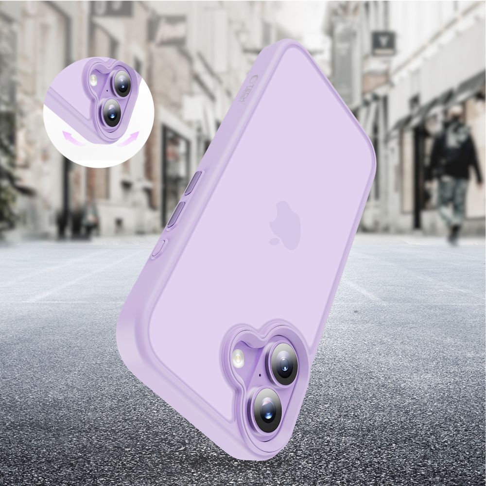 Tech-Protect Tech-Protect iPhone 17 Skal MagMat Matte Lavender - Teknikhallen.se