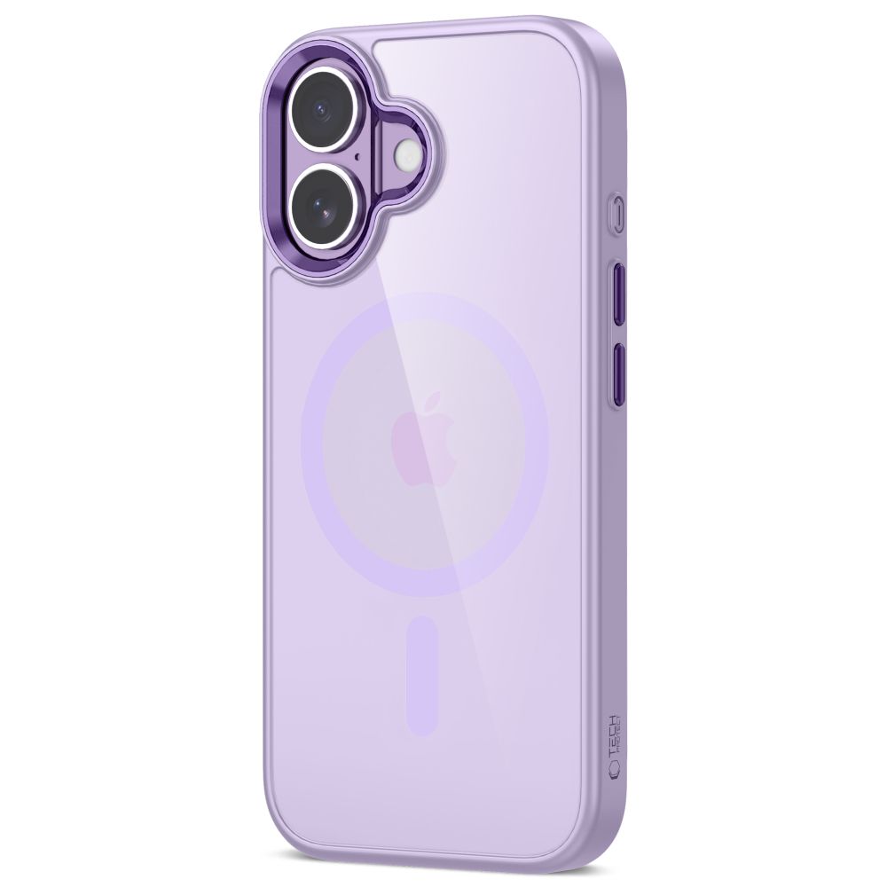 Tech-Protect Tech-Protect iPhone 17 Skal MagSafe MagMat Lavender / Clear - Teknikhallen.se