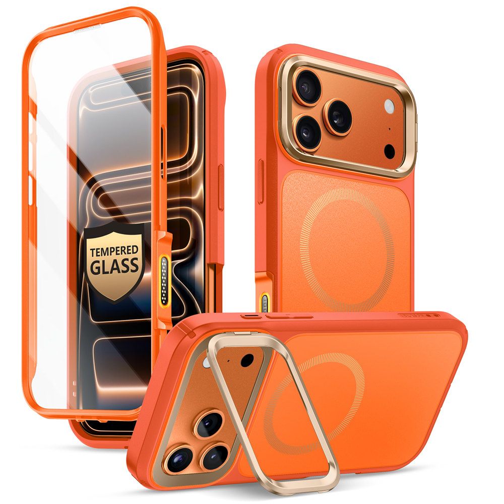 Supcase Supcase iPhone 17 Pro Max Skal MagSafe Iblsn Ares Flip Coral - Teknikhallen.se
