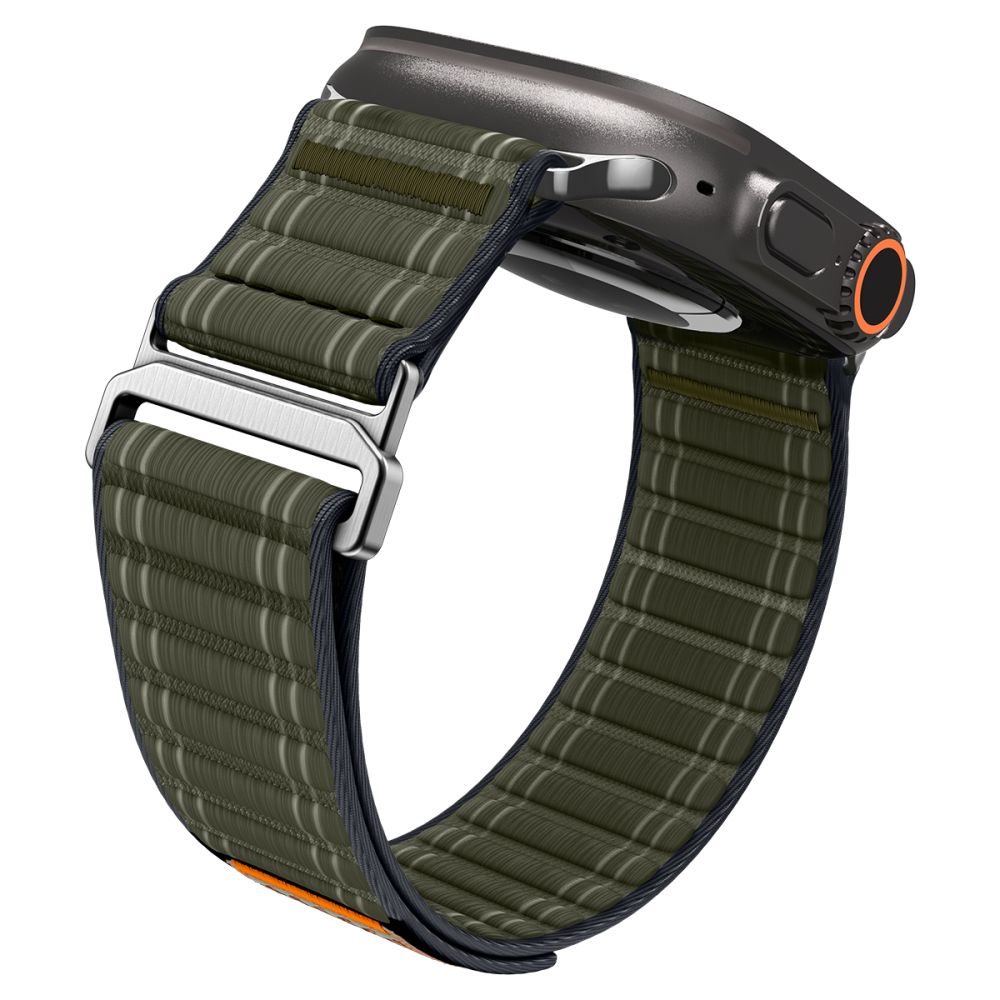 Spigen Spigen Apple Watch 42/44/45/46/49 mm Klockarmband Grön - Teknikhallen.se