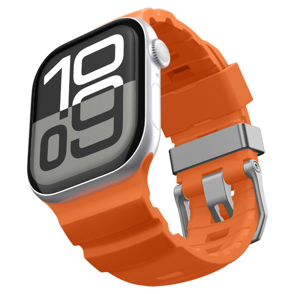 Spigen Spigen Apple Watch 42/44/45/46/49 mm Klockarmband Orange - Teknikhallen.se
