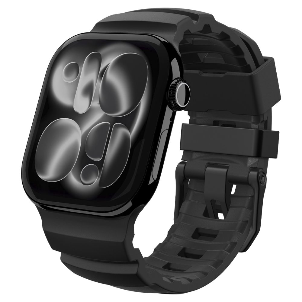 Spigen Spigen Apple Watch 42/44/45/46/49 mm Klockarmband Svart - Teknikhallen.se