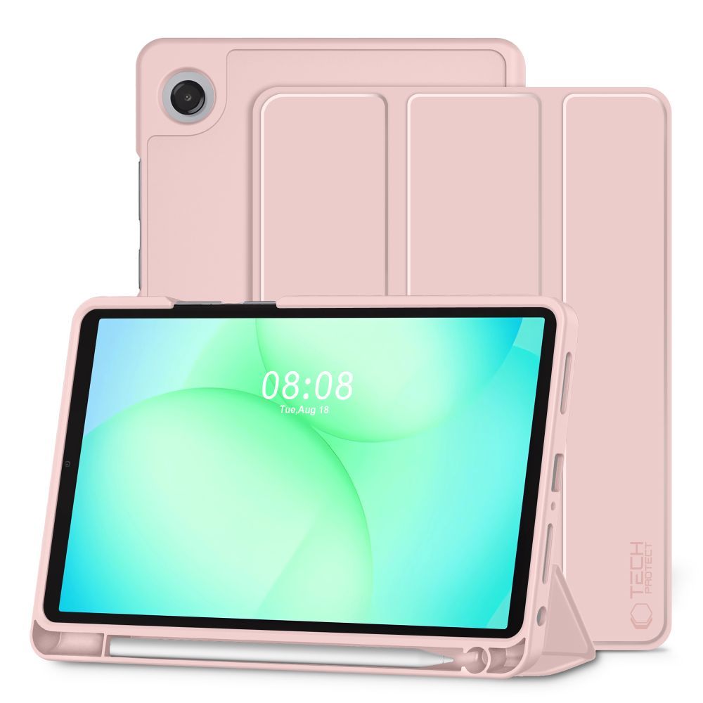 Tech-Protect Tech-Protect Samsung Galaxy Tab A11/A9 Fodral SC Pennhållare Rosa - Teknikhallen.se