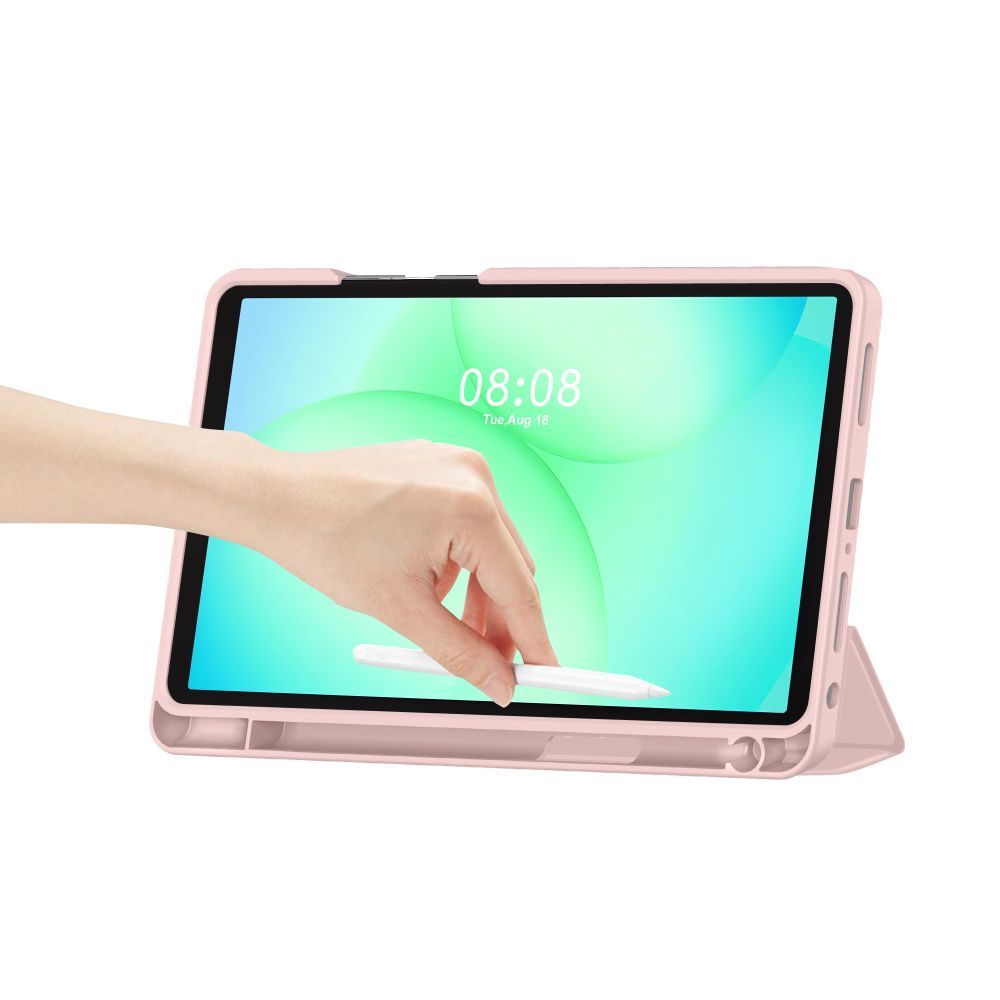 Tech-Protect Tech-Protect Samsung Galaxy Tab A11/A9 Fodral SC Pennhållare Rosa - Teknikhallen.se