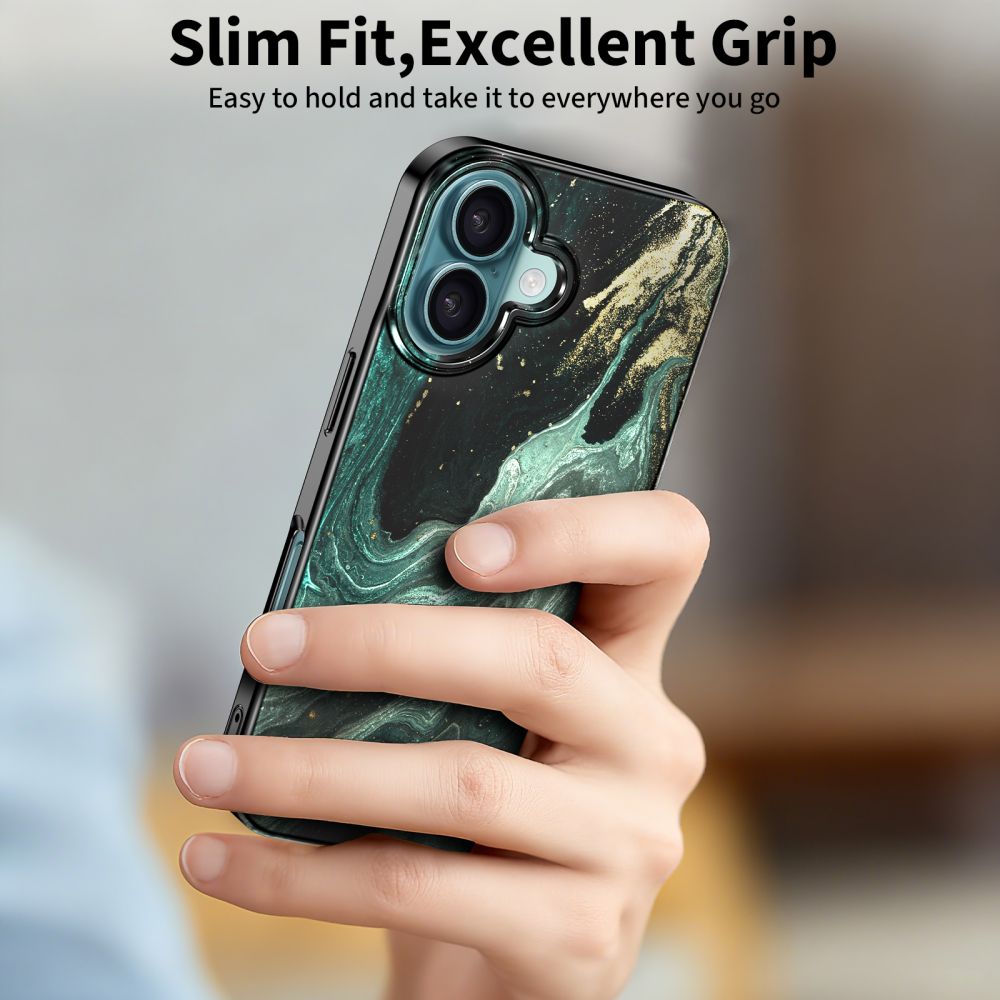 Tech-Protect Tech-Protect iPhone 16 Skal MagSafe Lamano Verde Aura - Teknikhallen.se